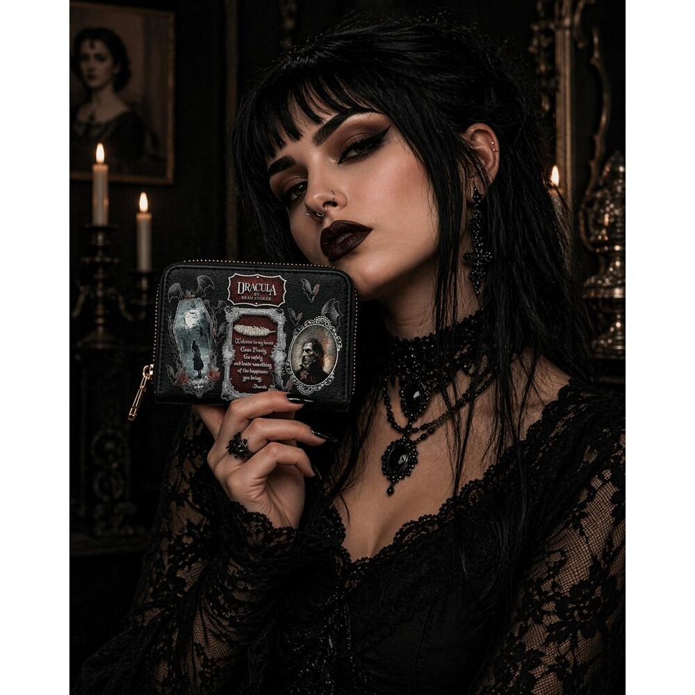Bram Stoker's Dracula Mini Wallet Horror Goth Halloween New NWT Vampire